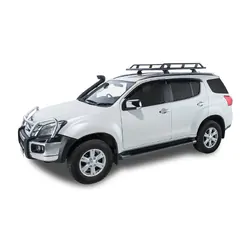 Rhino Rack Pioneer Tradie (1528mm X 1236mm) For Isuzu Mu-X Gen1, Ls-T 5Dr Suv With Roof Rails 13 To 21