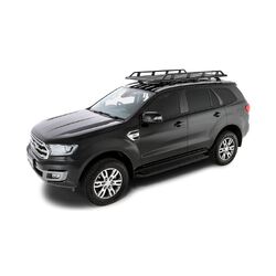 Rhino Rack Pioneer Tradie (1928mm X 1236mm) For Ford Everest 3Rd Gen 4Dr Suv With Flush Rails 10/15 On