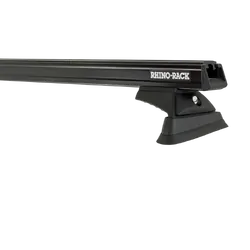 Rhino Rack Heavy Duty Rcl Trackmount Black 2 Bar Roof Rack For Holden Combo Sb 2Dr Van 03/96 To 08/02