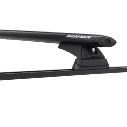 Rhino Rack Vortex Rcl Trackmount Black 2 Bar Roof Rack For Mazda 626 5Dr Wagon 01/88 To 02/95