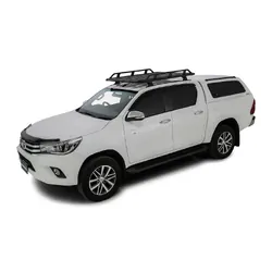 Rhino Rack Pioneer Tradie (1528mm x 1236mm) to suit TOYOTA Hilux Gen 8 4dr Ute Double Cab 15 to