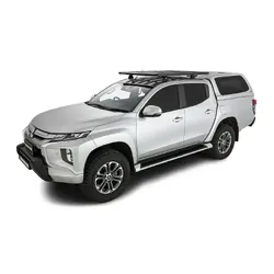 Rhino Rack Pioneer 6 Platform (1500mm X 1240mm) With Rlt600 Legs For Mitsubishi Triton Gen5 Mq/Mr 4Dr Ute Double Cab 04/15 On