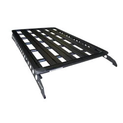 Rhino-Rack Pioneer Platform 6 With Backbone to Suit Toyota Prado 150 Series 5DR 4WD W/Roof Rails 11/09-On (2100MM X 1240MM)