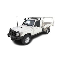 Rhino Rack Pioneer 6 Platform (900mm X 1430mm) With Rl Legs For Toyota Landcruiser 79 Series 2Dr 4Wd Cab Chassis 03/07 On