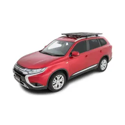 Rhino Rack Pioneer 6 Platform (1500mm X 1240mm) With Sx Legs For Mitsubishi Outlander Gen3, Zj/Zk 5Dr Suv With Flush Rails 11/12 On