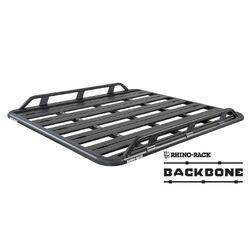 Rhino Rack Pioneer Tradie (1528mm X 1376mm) With Backbone For Toyota Landcruiser 79 Series 4Dr 4Wd Double Cab 03/07 On