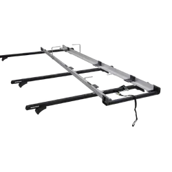 Rhino Rack Multislide 3.5m Ladder Rack with 680mm Roller to suit TOYOTA Hiace Gen 6 2dr Van LWB 19 to