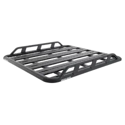 Rhino Rack Pioneer Tradie (1328mm X 1236mm) With Backbone For Isuzu D-Max Gen3, (X-Terrain) 4Dr Ute Crew Cab (With Flush Rails) 20 On