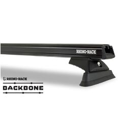 Rhino Rack Heavy Duty Rcl Black 3 Bar Rhino-Rack Backbone Roof Rack For Jeep Wrangler Jk 4Dr 4Wd Hard Top 02/11 To 03/19