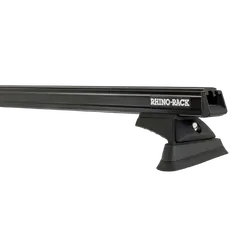 Rhino Rack Heavy Duty Rcl Black 2 Bar Rhino-Rack Backbone Roof Rack For Jeep Wrangler Jk 2Dr 4Wd Hard Top 02/11 To 03/19