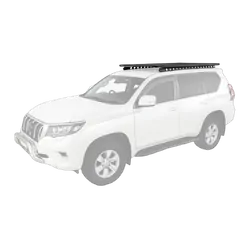 Rhino Rack Pioneer 6 Platform (2100mm x 1240mm) with Backbone to suit TOYOTA Prado 150 Series 5dr 4WD 09 on