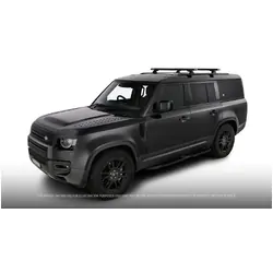 Rhino Rack Reconn-Deck 2 Bar Roof Rack System to suit LAND ROVER Defender 130 L663 5dr SUV With Factory Track 23 to