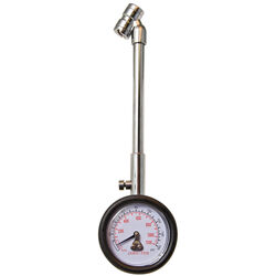 Jamec Pem Tyre Gauge - Dial - High Pressure - Dual Rim Trucks