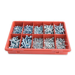 Jamec Pem Machine Screws & Hexagon Nuts - Trade Pack Assortment