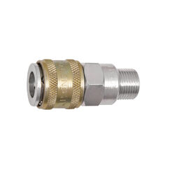 Jamec Pem 26.3180Bl 1/4" Bsp Male High Volume One Touch Coupling