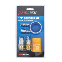 Jamec Pem Coupling Kit - 1/4" Fitted Air Hose