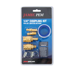 Jamec Pem 70.0078 1/4" Ryco Equivalent Unfitted Air Hose Coupling Kit