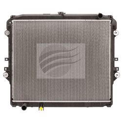 Koyorad Radiator – Suit Hilux TGN121 (5/2015–On, M/T, TGN110, 2.7L, 2TRFE Petrol, 164000C380)