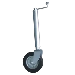 Cargo Mate Jockey Wheel 340kg Load Rating 8 Solid Rubber Wheel