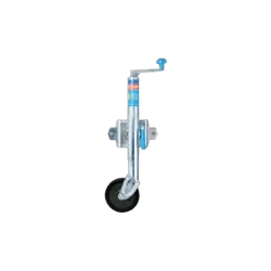 6" Economy Jockey Wheel Bolt/Weld Swivel