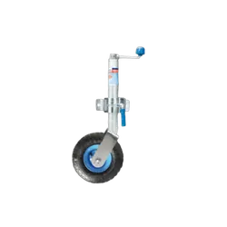 Ark Jockey Wheel10" Pneumatic Bolt/Weld Fixed Jwn10Cp