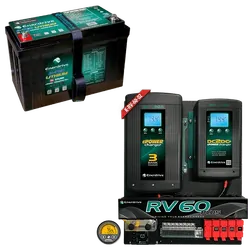 Rv60-02 Plus Board Inc 125Ah Btec Bundle