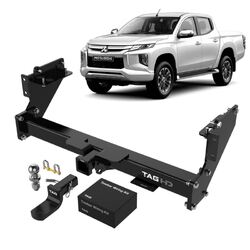 TAG Heavy Duty Towbar to suit Mitsubishi Triton (05/2018 - on) - Direct Fit ECU