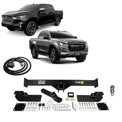 TAG Heavy Duty Towbar to Suit Isuzu D-Max (07/20-on) For Mazda BT50 (08/20-on) Direct Fit ECU
