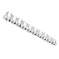 Crows Foot Spanner Set 10 Piece 3/8" Drive - Metric