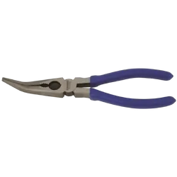 Kincrome Long Nose Pliers Bent 200Mm (8")