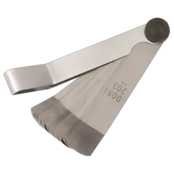 Kincrome Off Set Feeler Gauge 12Blad Imperial & Metric