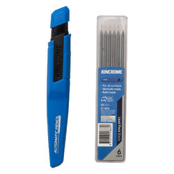 Kincrome Automatic Mechanical Pencil and Black Refill Pack