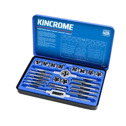 Kincrome Tap & Die Set 24 Piece Imperia