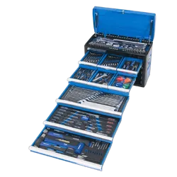 Kincrome Evolution Tool Chest Kit 188 Piece 9 Drawer 1/4, 3/8 & 1/2 Drive