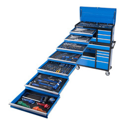 Kincrome Evolution Extra-Deep & Extra-Wide Workshop Tool Kit 367 Piece 18 Drawer 41"