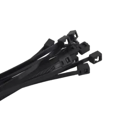 Kincrome Self-Cut Cable Tie Pack 280Mm 20 Piece Black