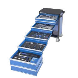 Kincrome Evolution Tool Trolley 232 Piece 7 Drawer 1/4", 3/8" And 1/2" Drive