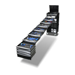 Kincrome CONTOUR Workshop Tool Kit 480 Piece 11 Drawer (29") Black