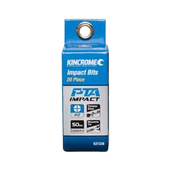 Kincrome Phillips #2 Impact Bit 50Mm 20 Piece