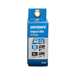 Kincrome Phillips #2 Impact Bit 75Mm 20 Piece