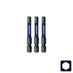 Kincrome Hex 3Mm Impact Bit 50Mm 3 Piece