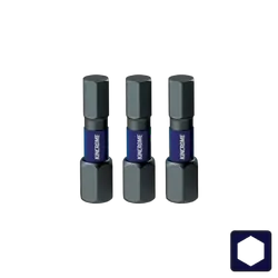 Kincrome Hex 5Mm Impact Bit 25Mm 3 Piece