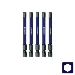 Kincrome Hex 5Mm Impact Bit 75Mm 5 Piece
