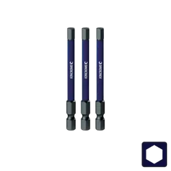 Kincrome Hex 6Mm Impact Bit 75Mm 3 Piece