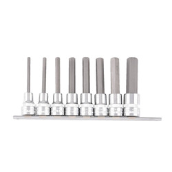 Kincrome Hex Socket Set 8 Piece 1/2 Drive - Imperial