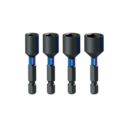 Kincrome Magnetic Nutsetter Impact Bit Mixed Pack 50Mm 4 Piece