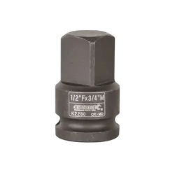 Kincrome Impact Adaptor 1/2"F X 3/4"M 1/2" Drive