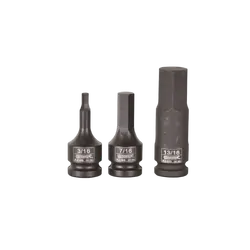 Kincrome Hex Impact Socket 9Mm X 78Mm 1/2" Drive