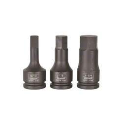 Kincrome Hex Impact Socket 13/16" X 100Mm 3/4" Drive