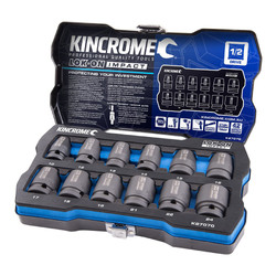 Kincrome Lok-On Impact Socket Set 12 Piece 1/2" Drive